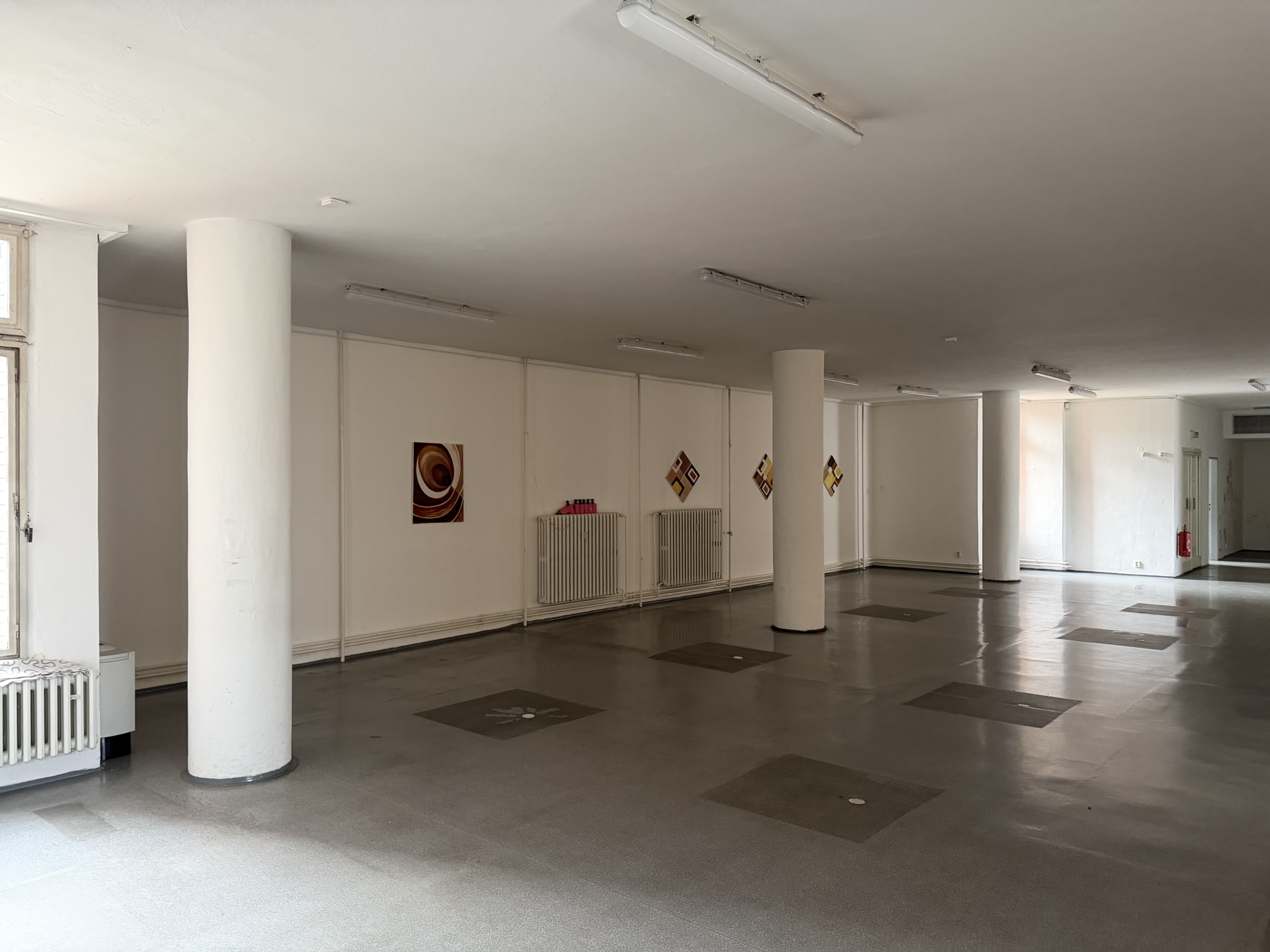 View of the main room in the future MOVE space